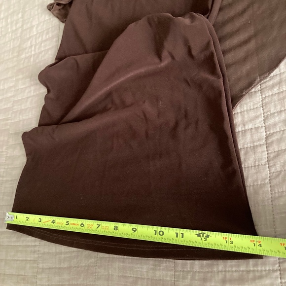 Boston Proper Brown Shirred Overlay Jumpsuit NEW Size 14 - Picture 10 of 16